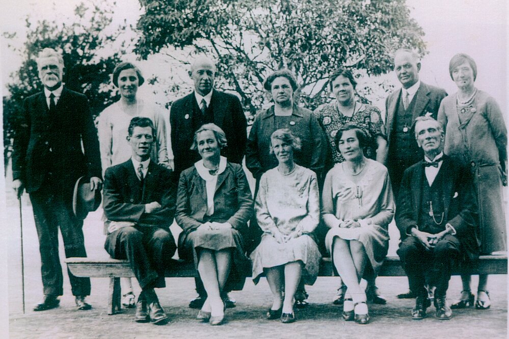 Harbord Public School staff on Opening Day of the new building
