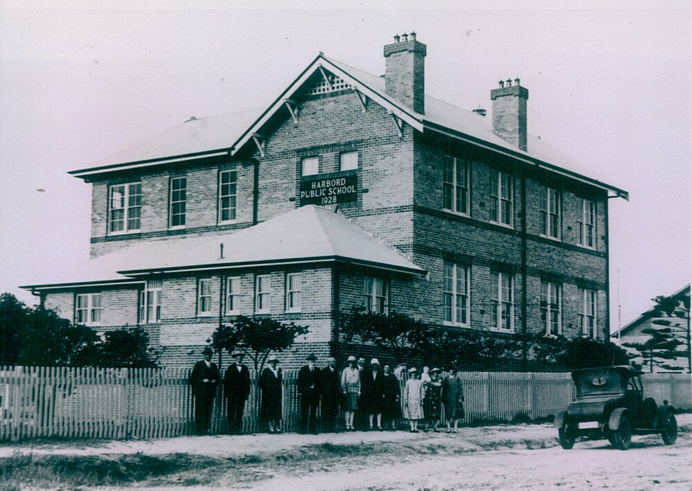 Harbord Public School on opening day of new building