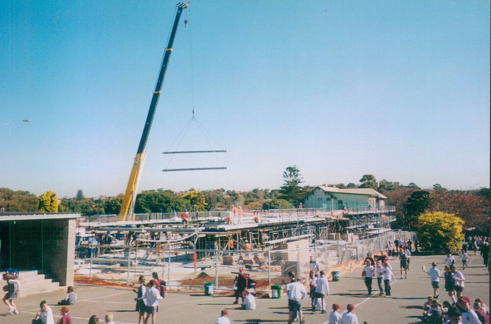 Harbord Public School new building under construction