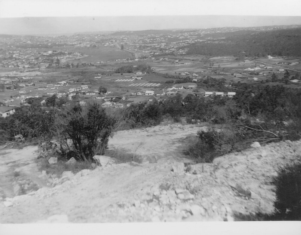 View south over Brookvale from Beacon Hill