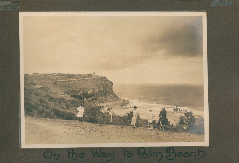 Bungan Beach, with Bungan Castle on the headland