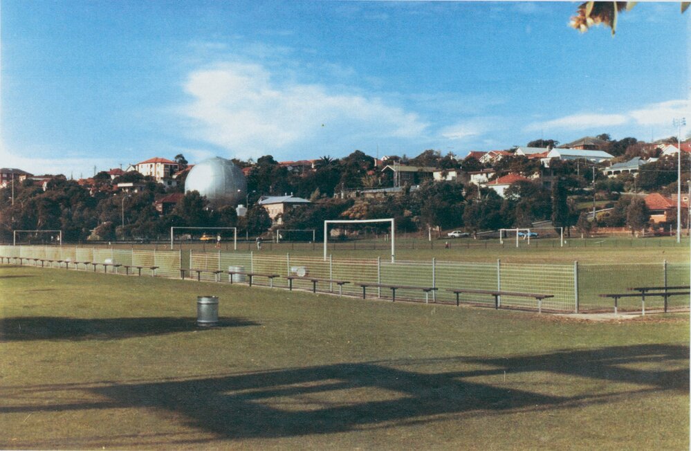 The Gas Golf Ball, Griffith Street, Manly
