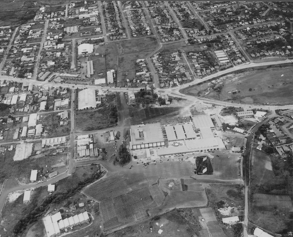 Aerial view of Warringah Mall