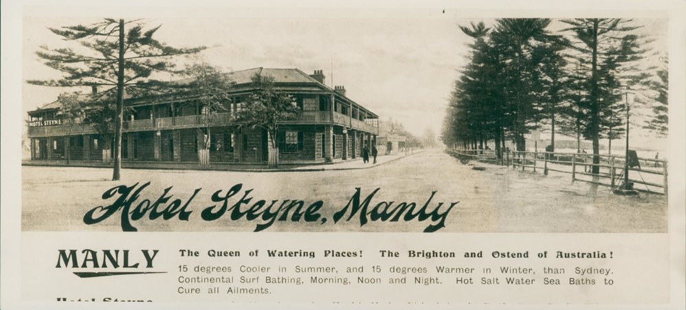 The Hotel Steyne, on the corner of The Corso and North Steyne, Manly (N.S.W.)