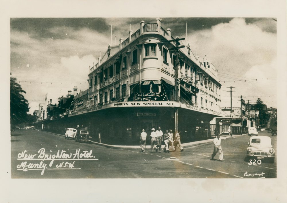 The New Brighton Hotel, on the corner of The Corso and Sydney Road, Manly (N.S.W)