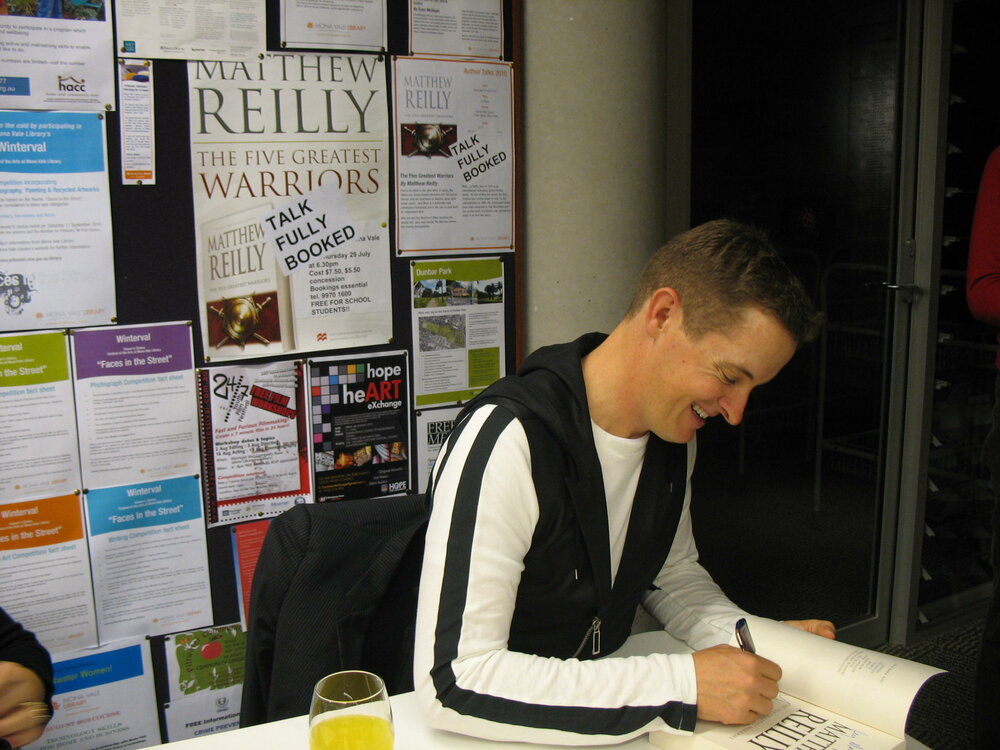 Author Talk - Matthew Reilly