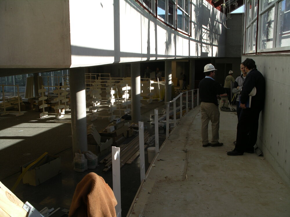 Construction of Interior of new Mona Vale Library