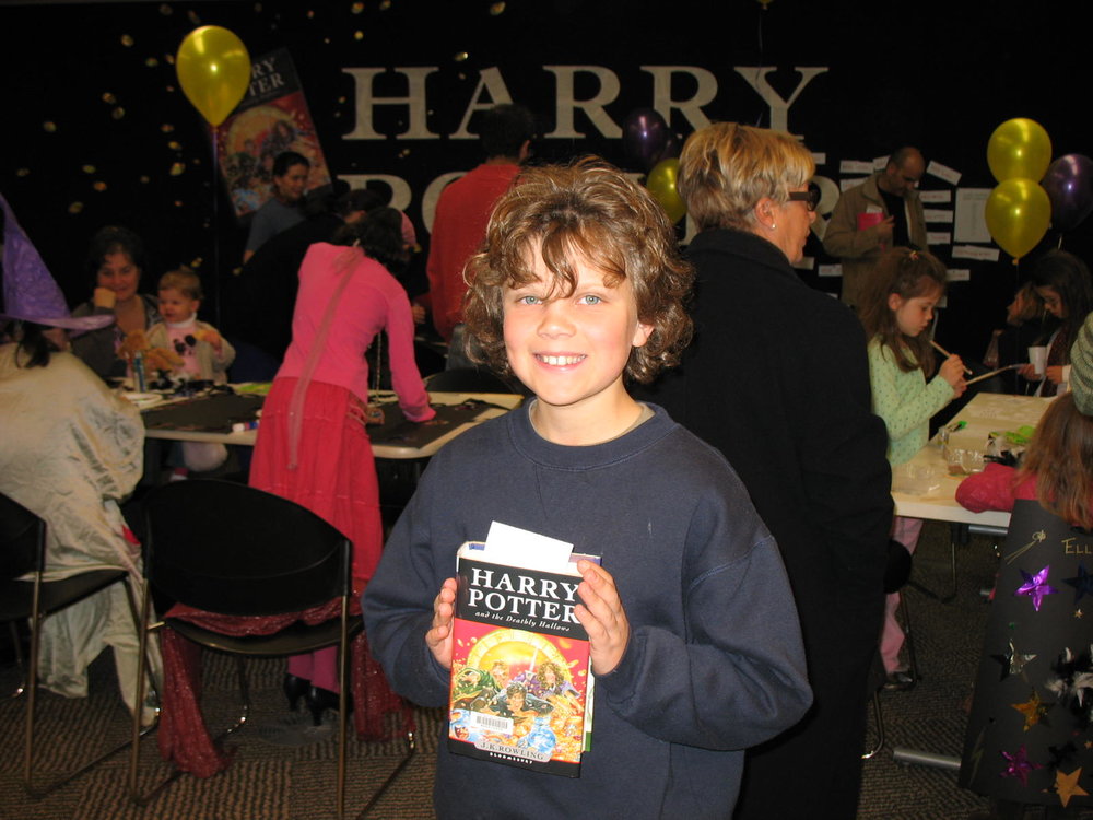 Release of 'Harry Potter and the Deathly Hallows'