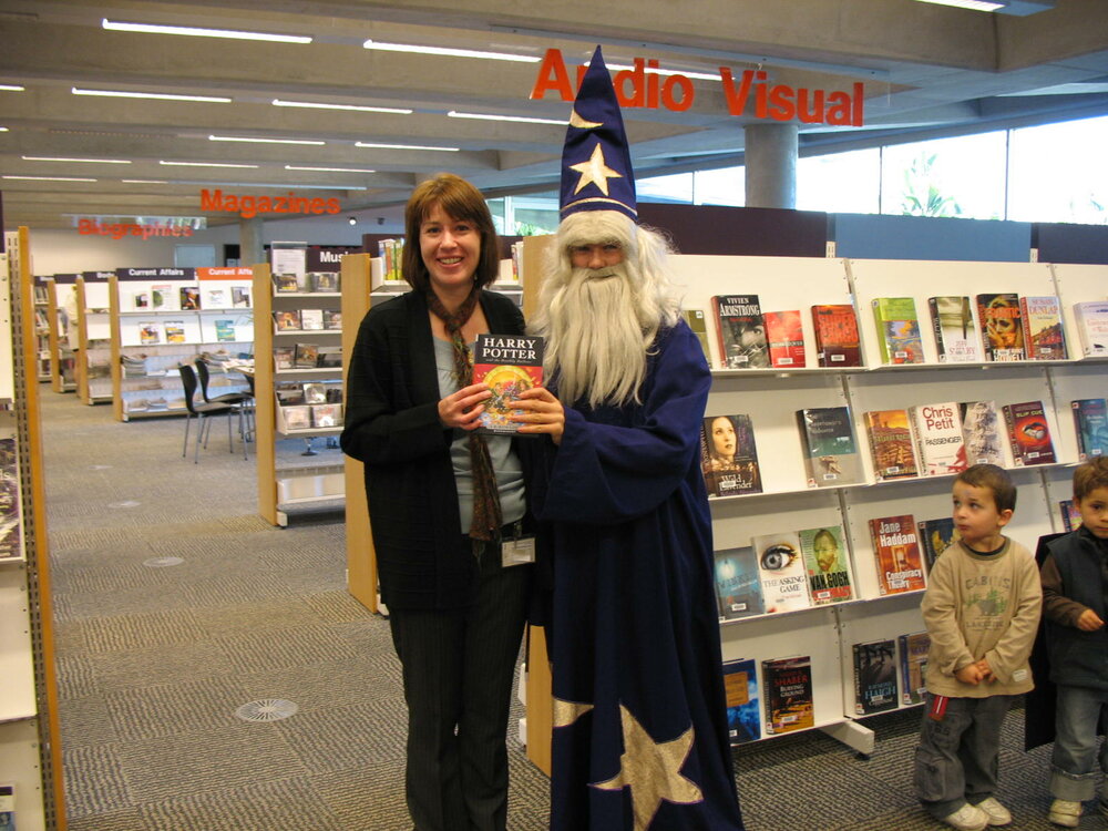 Release of 'Harry Potter and the Deathly Hallows' at Mona Vale Library
