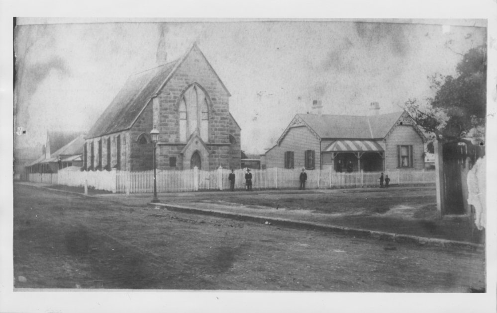Congregational Church on the Corner of Sydney Road and Whistler Street, Manly, early 1900s