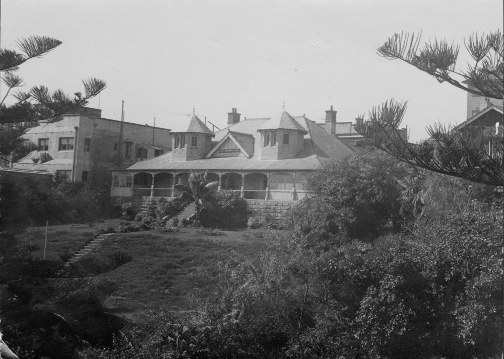 Manly Grammar School buildings and garden, Manly, c1930s to c1940s