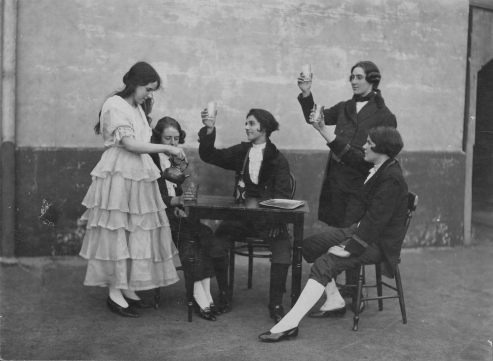 Manly Grammar School drama students, Manly, mid 1930s