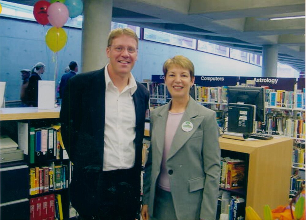 Mona Vale Library Official Opening with Architect and Library Manager