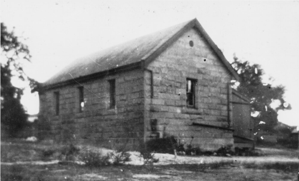 Sandstone Balgowlah Public School, opened in 1893, Seaforth, c1900s 
