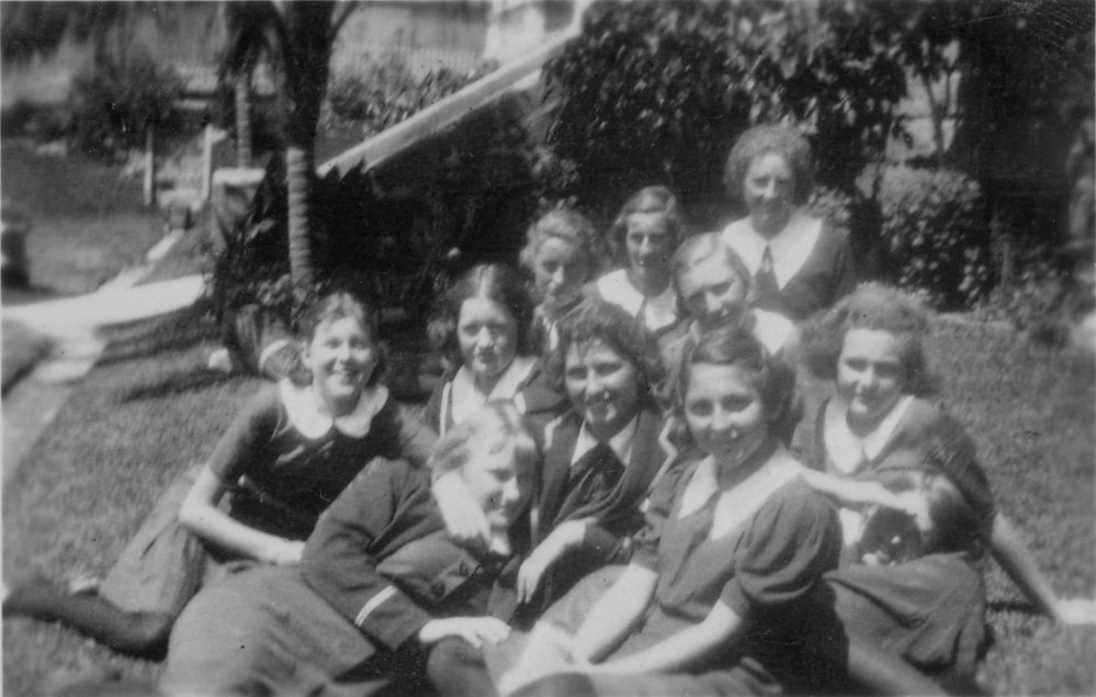 Candid portrait of Manly Grammar School pupils, Term 3, Manly, 1937