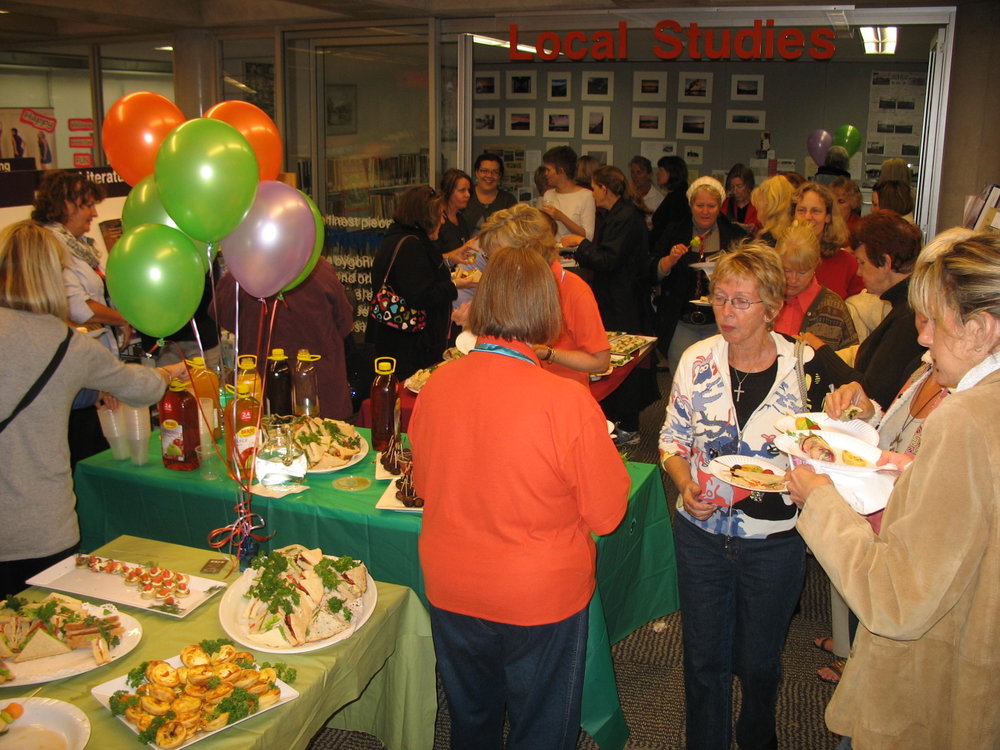 Afternoon tea at Women's Health &amp; Wellness Expo
