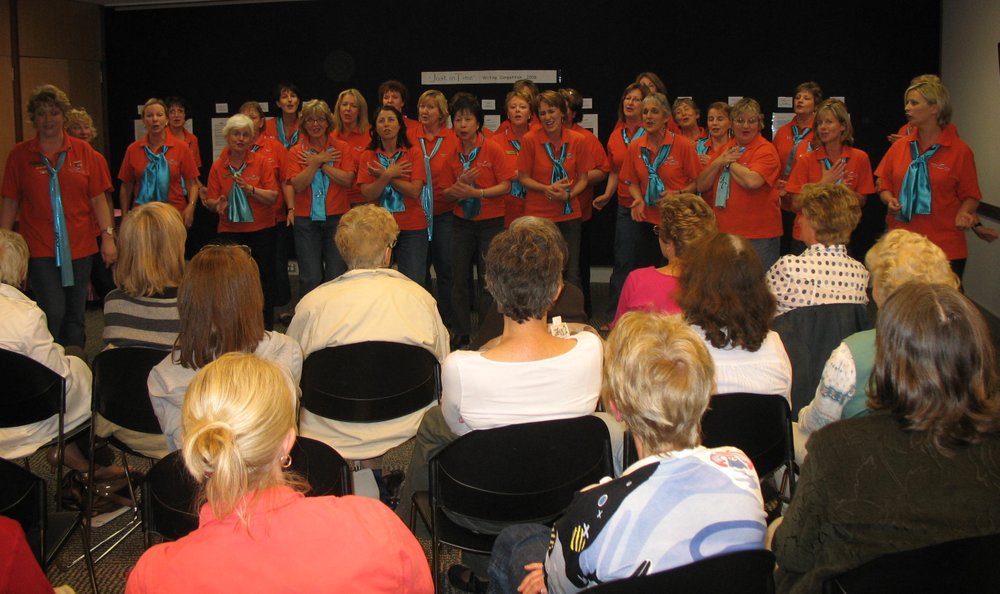 Local Choir at Women's Health &amp; Wellness Expo