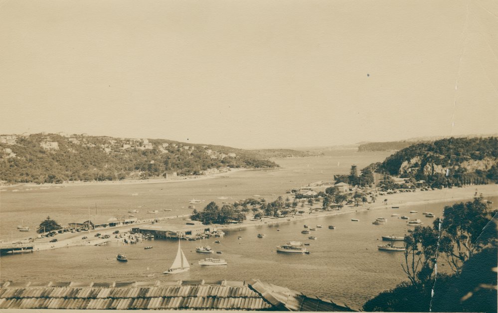View facing southeast over The Spit and Clontarf, from Seaforth, c1940