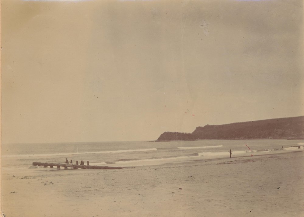 View from North Steyne, toward Shelly Beach, Manly, 1897