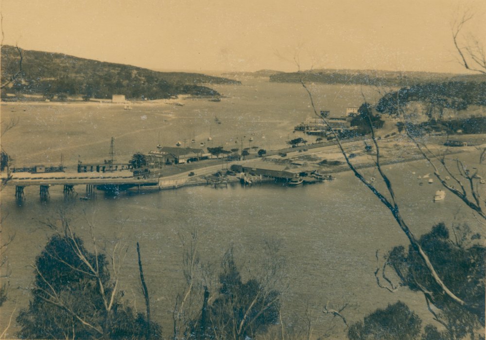 View facing southeast across The Spit from Seaforth, c1930s