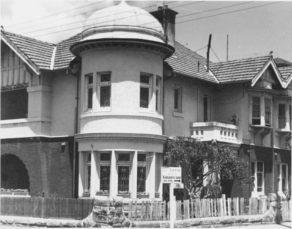 Historic house at 77 Pittwater Road, Manly, 1976