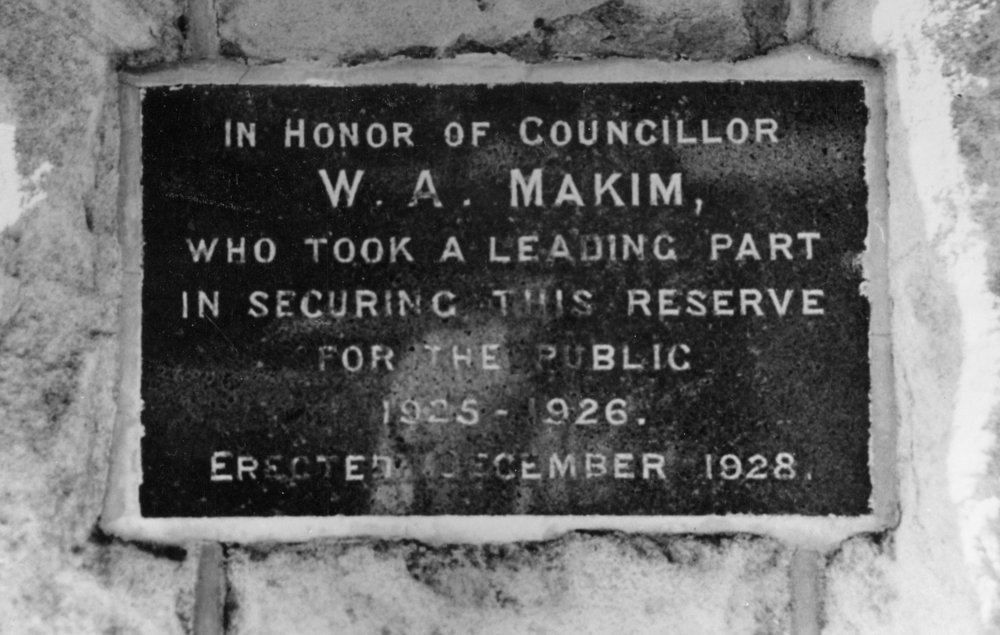 Makim Commemorative Plaque, Water Fountain, Collaroy Beach