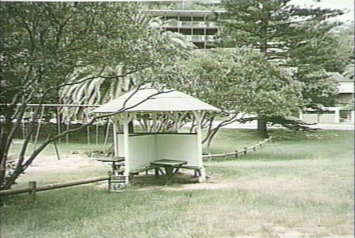 Picnic hut, Governor Phillip Park Palm Beach, c 1990