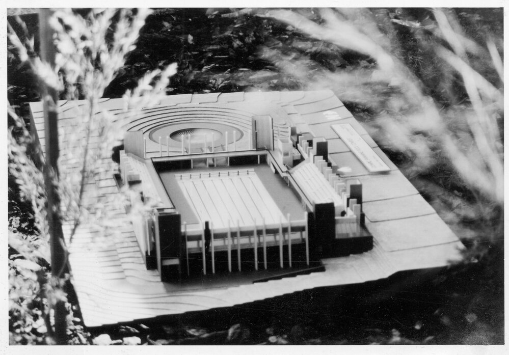 Architectural models of Warringah Aquatic Centre