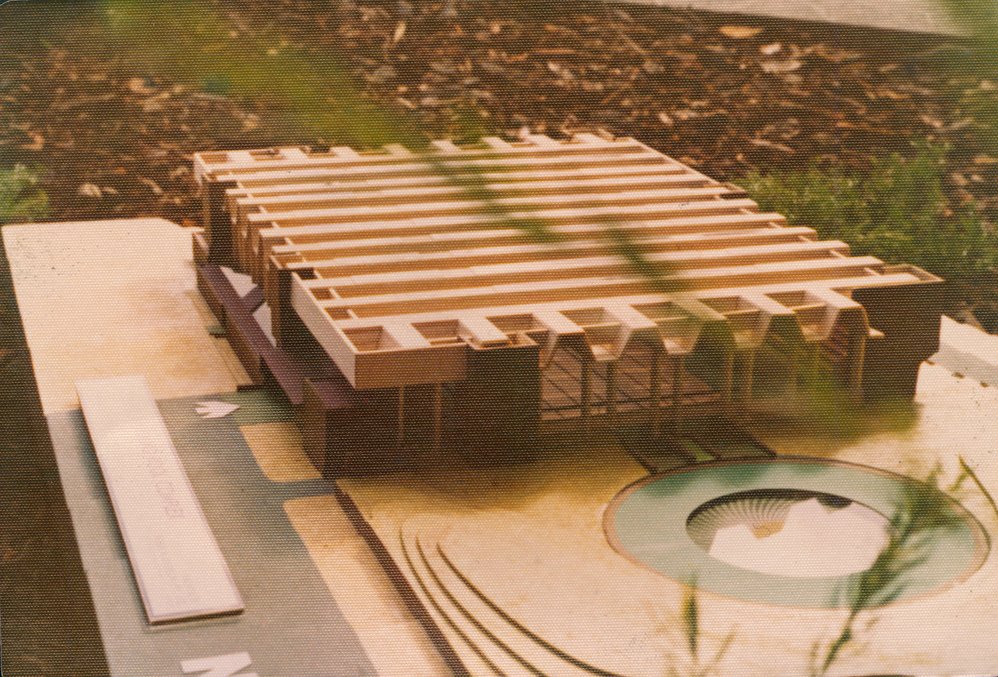 Architectural models of Warringah Aquatic Centre