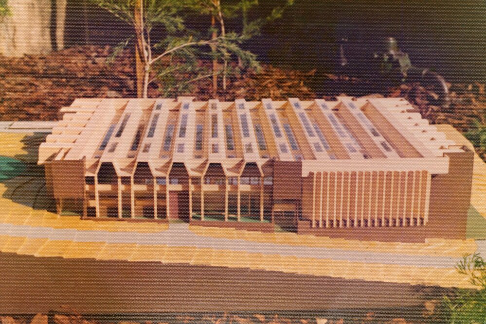 Architectural models of Warringah Aquatic Centre