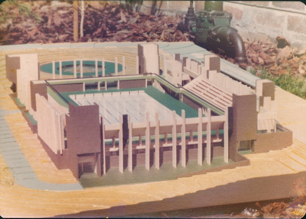 Architectural models of Warringah Aquatic Centre