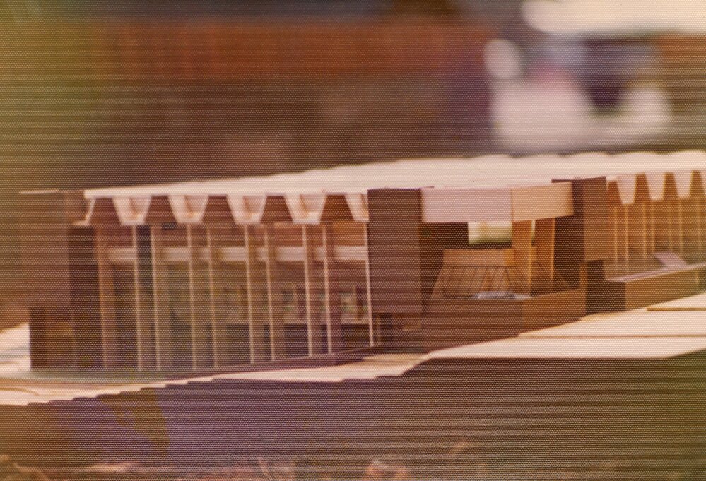 Architectural models of Warringah Aquatic Centre