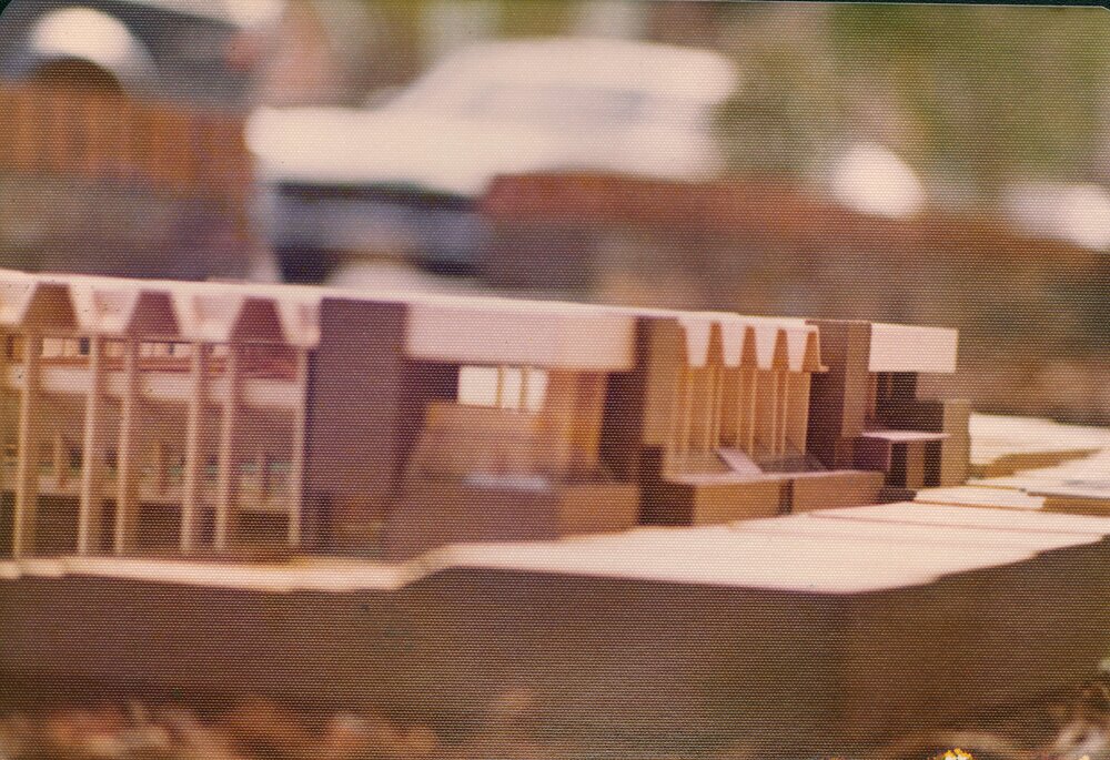 Architectural models of Warringah Aquatic Centre