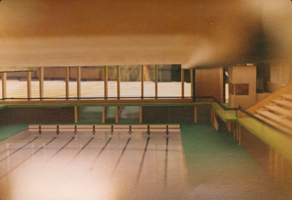 Architectural models of Warringah Aquatic Centre