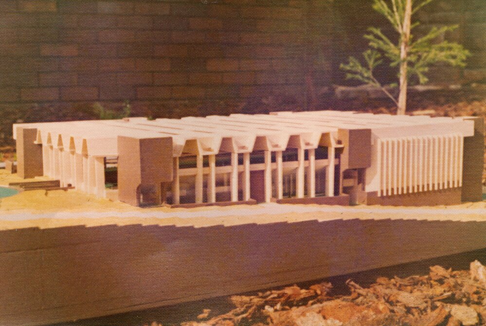 Architectural models of Warringah Aquatic Centre