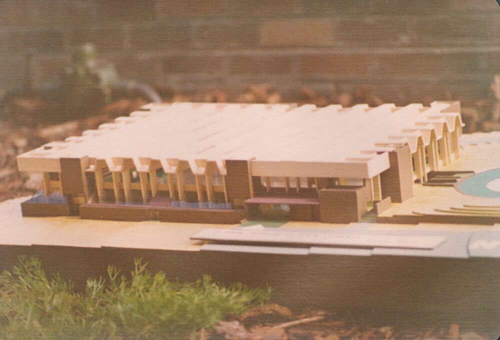 Architectural models of Warringah Aquatic Centre