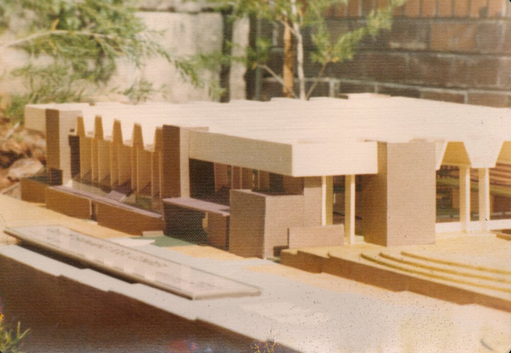 Architectural models of Warringah Aquatic Centre