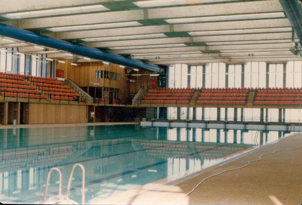 Interior view of Warringah Aquatic Centre in Frenchs Forest