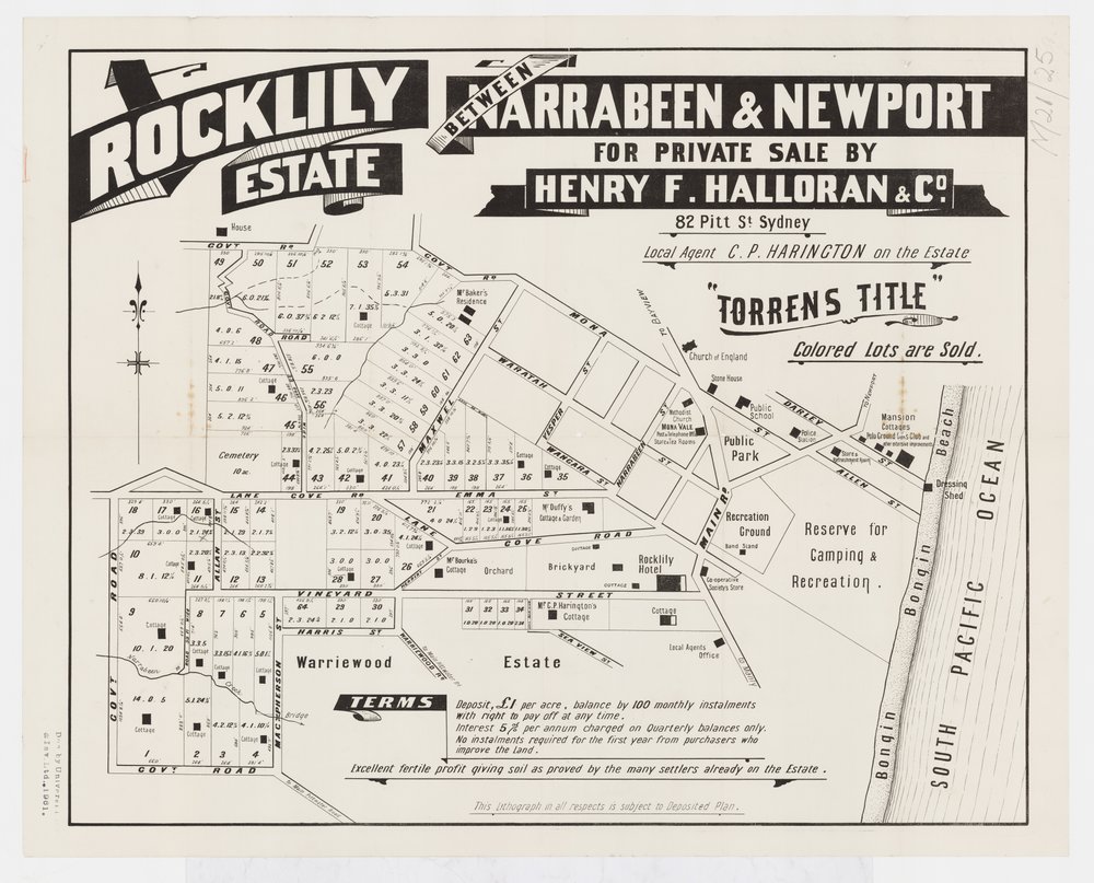Rocklily Estate Subdivision Plan