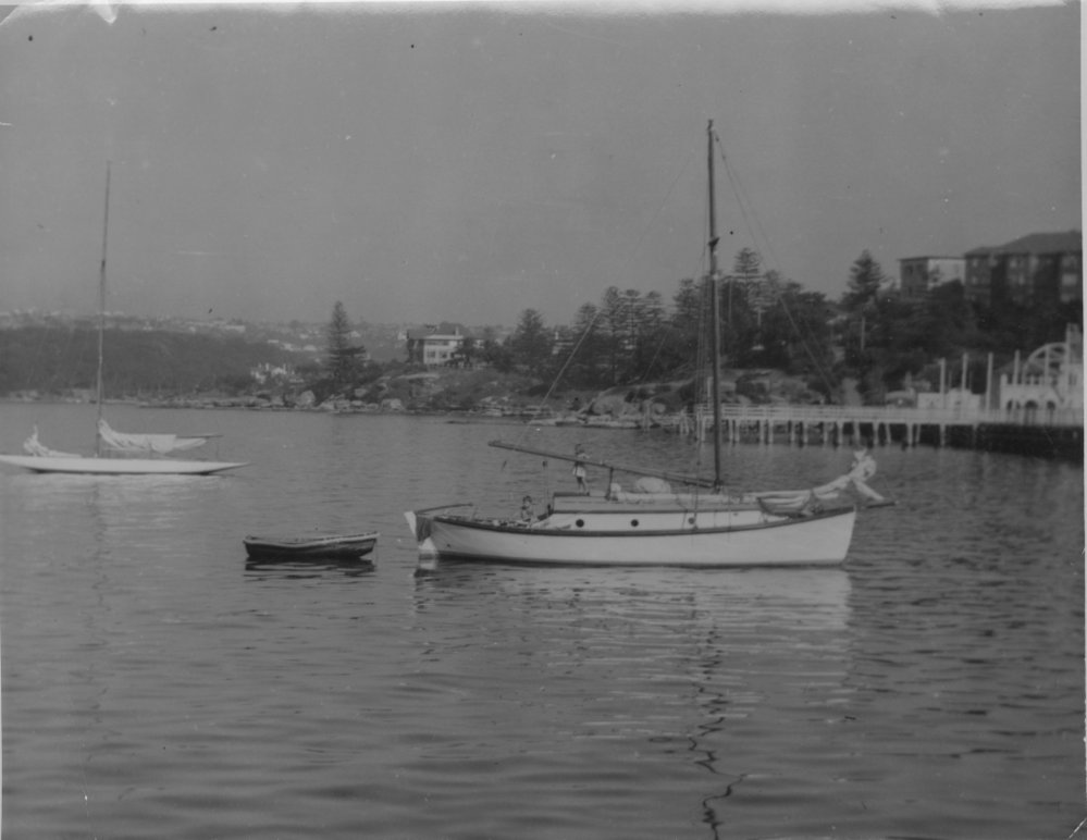 Boats in Manly Cove, Manly, c1950s