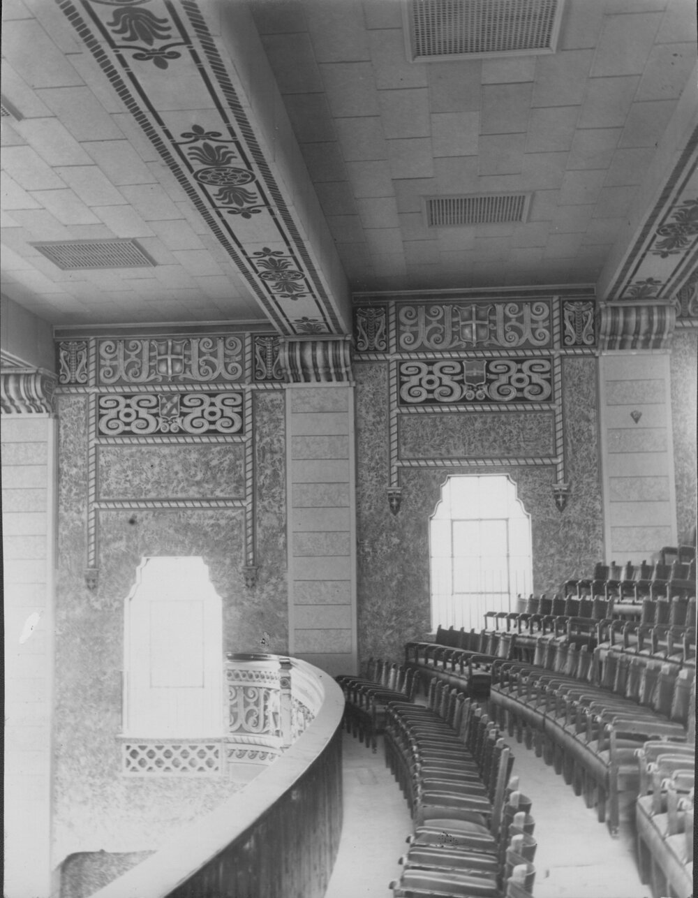 The interior of the Embassy Theatre, East Esplanade, Manly, c1933