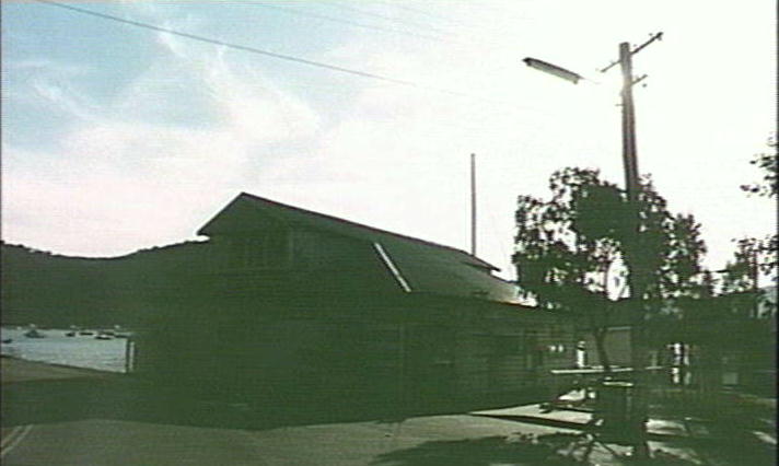 Pittwater marina and general store, Church Point, 1982