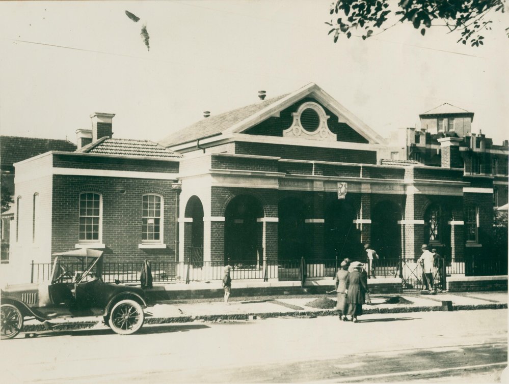 Manly Court House, Belgrave Street, Manly, 1924