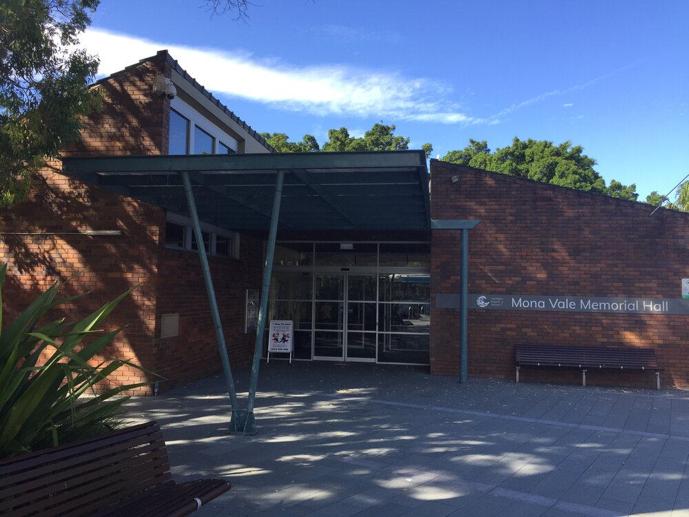 Mona Vale War Memorial Hall Front Entrance