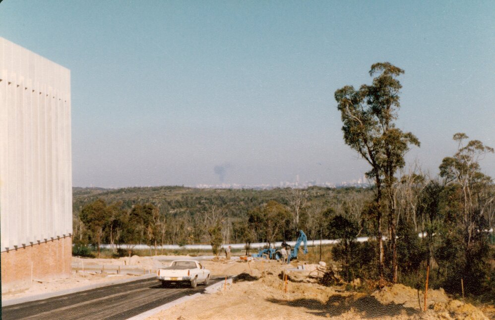 Exterior view of Warringah Aquatic Centre in Frenchs Forest