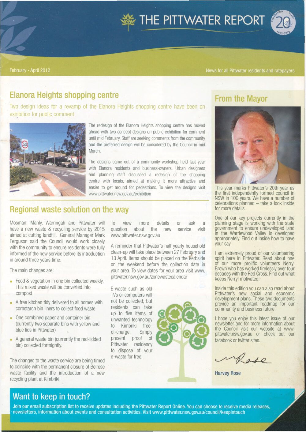 The Pittwater Report Feb-Apr 2012