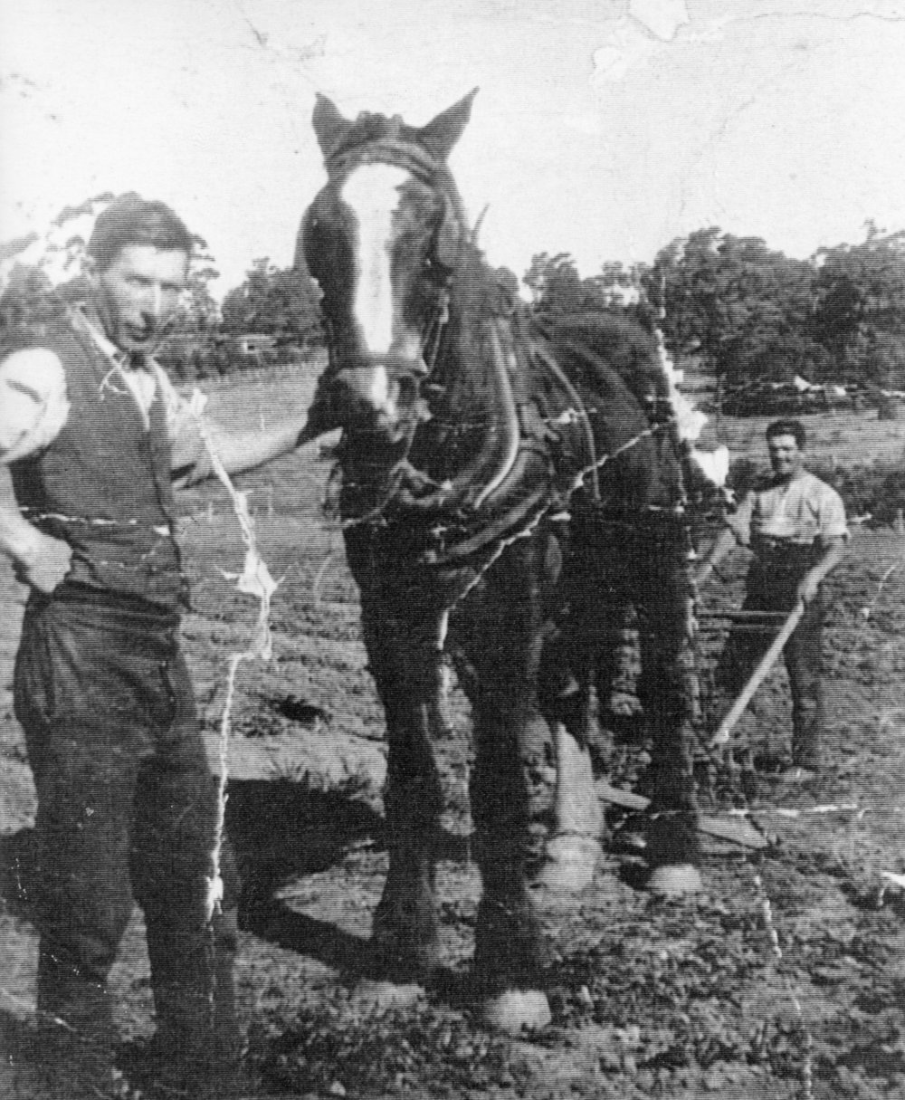 Max and Beppi Volani at Galston