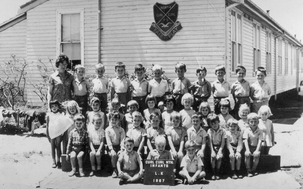 Curl Curl North Primary School, Lower Kindergarten Class of 1967