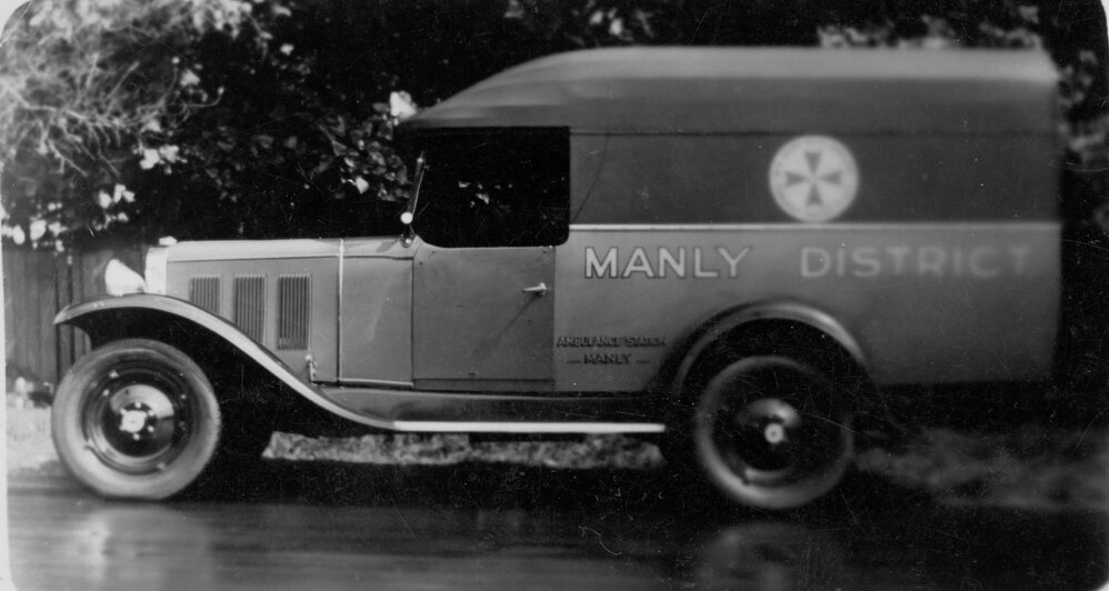 Canvas topped Ambulance, early c1930s