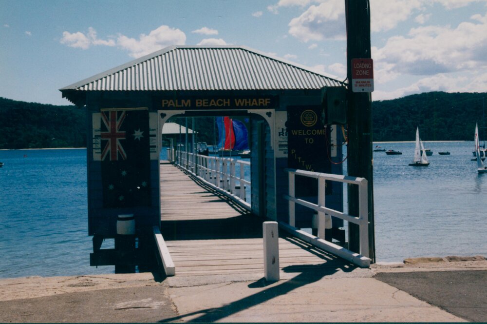 Palm Beach wharf awaiting the arrival of the Paralympic Torch 